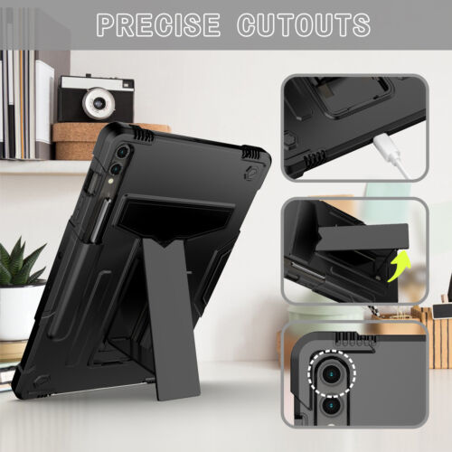 Heavy Duty Kickstand Case Cover For Samsung A9/A9+/Tab S9/S9 FE/S9 Plus Tablet - Picture 4 of 14
