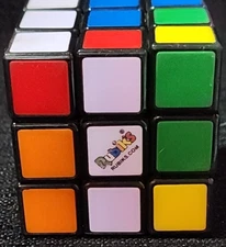 Rubiks  Cube Coloring Matching Puzzle Rubix Twist & Turn Brain Teaser (T50)