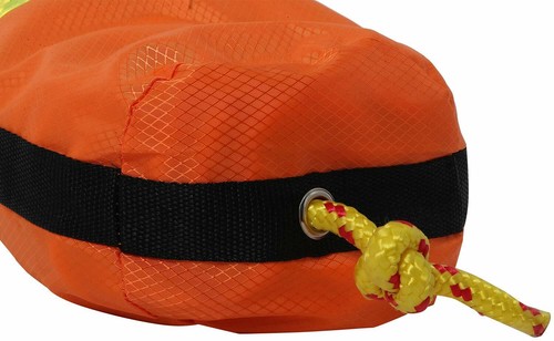 Bolsa de cuerda de rescate con línea de polipropileno flotante trenzada para barco kayak - Imagen 9 de 15