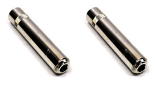  2 Two Genuine REAN by NEUTRIK NYS2202P Female 1/4" Mono Cable Jack Extention