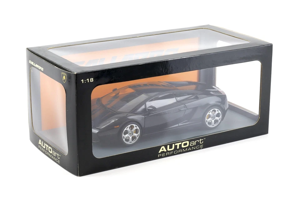 1:18 AUTOart Lamborghini Gallardo Coupè Metallico Nero 74572 - Immagine 4 di 4