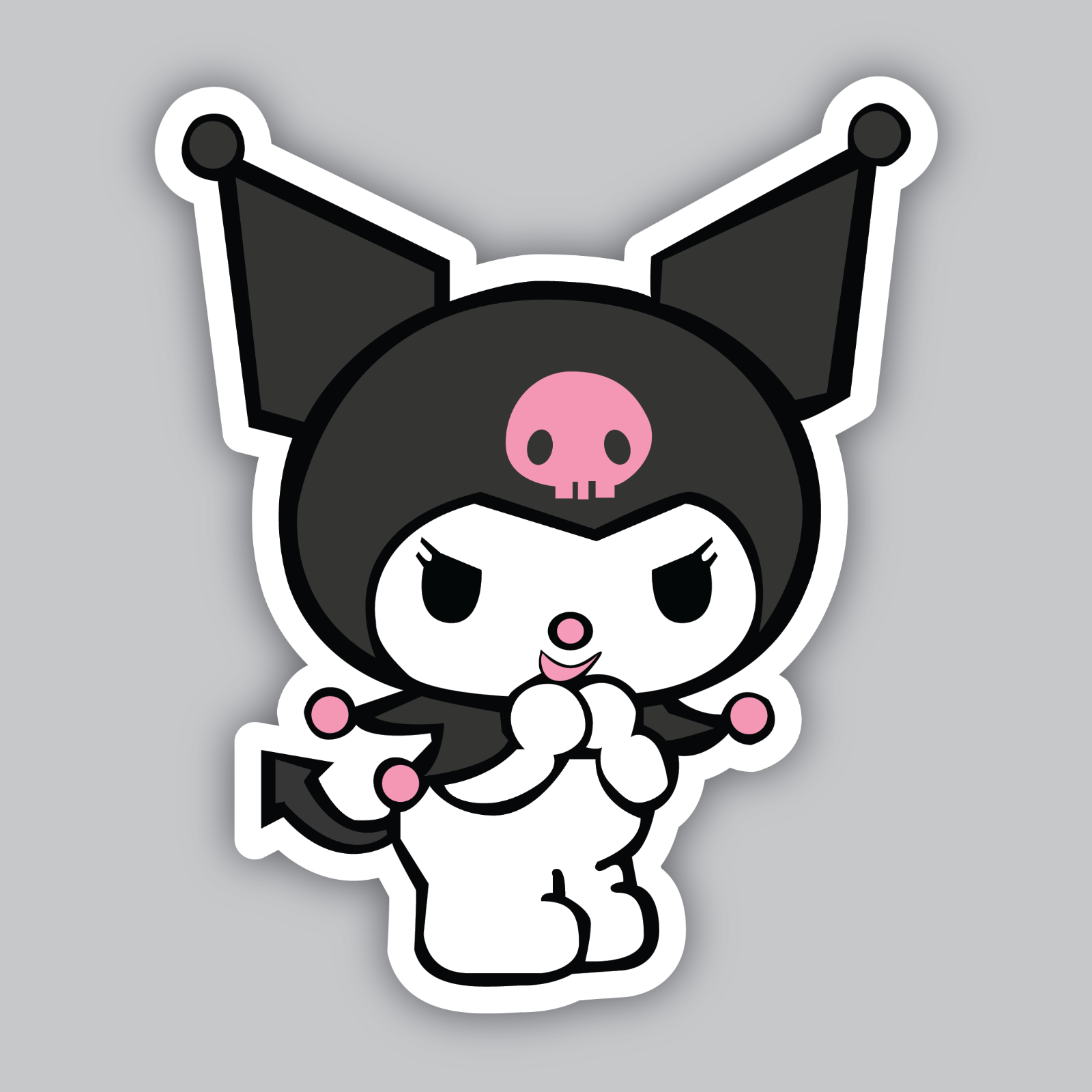 Kuromi Vinyl Sticker/Decal - Cartoon -Hello Kitty -Japanese Anime -Kawaii  -Cute