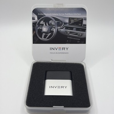 INVERY Airdual 100 Bluetooth 5.0 Adapter Audi AMI MMI VW MDI Mercedes 30Pin iPod