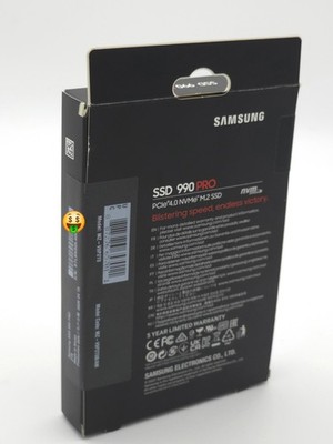 Samsung 990 PRO 2TB M.2 NVME PCIE 4.0 V-NAND Internal SSD MZ