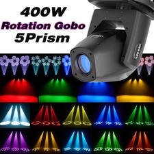 400W LED Beam Moving Head Light 5Prism Rotation Gobo RGBW Bar Show Stage Light