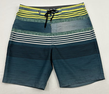 Hurley Mens Board Shorts Size 32 Multicolor Striped