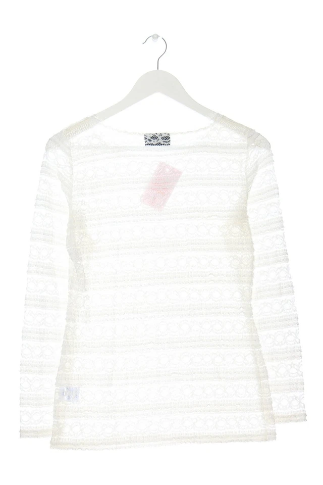 STYLE & BUTLER Netzshirt Damen Shirt Gr. DE 38 weiß Casual-Look - Bild 2 von 4