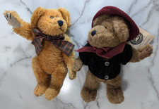 Vintage Boyds Bears Mohair Bear Carter M. Bearington 10" and Eloise Willoughby