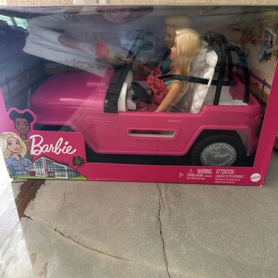 Mattel Barbie Beach Cruiser, Barbie Ken Doll, new and in unopened box  887961093926|