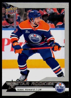 2025-26 Upper Deck NHL Star Rookies Box Set - Isaac Howard #24 Edmonton Oilers