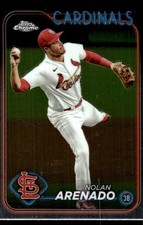 Nolan Arenado 2024 Topps Chrome #215 St. Louis Cardinals FREE SHIP AutographDen