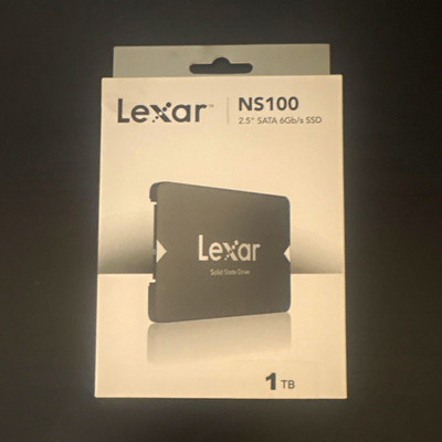 Lexar NS100 1TB 2.5'' SATA III Internal SSD for PC/Laptop, Up to 550MB/s