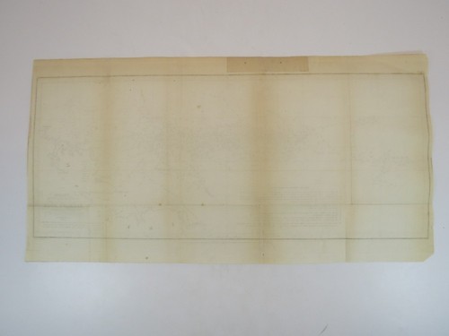 ORIGINAL 1818 KARTE SPUR VON H.M. SLOOP ONYX AUF DER SUCHE NACH AITKINS FELSEN UNTER DEM - Bild 8 von 8