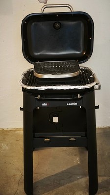 Weber Elektrogrill Lumin Compact (noch Garantie ) mit Standtisch, Abdeckhaube,