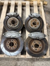 2008-2018 Infiniti Nissan 370z G37 Q50 Q60 M37 Red Oem Akebono Big Brake Kit
