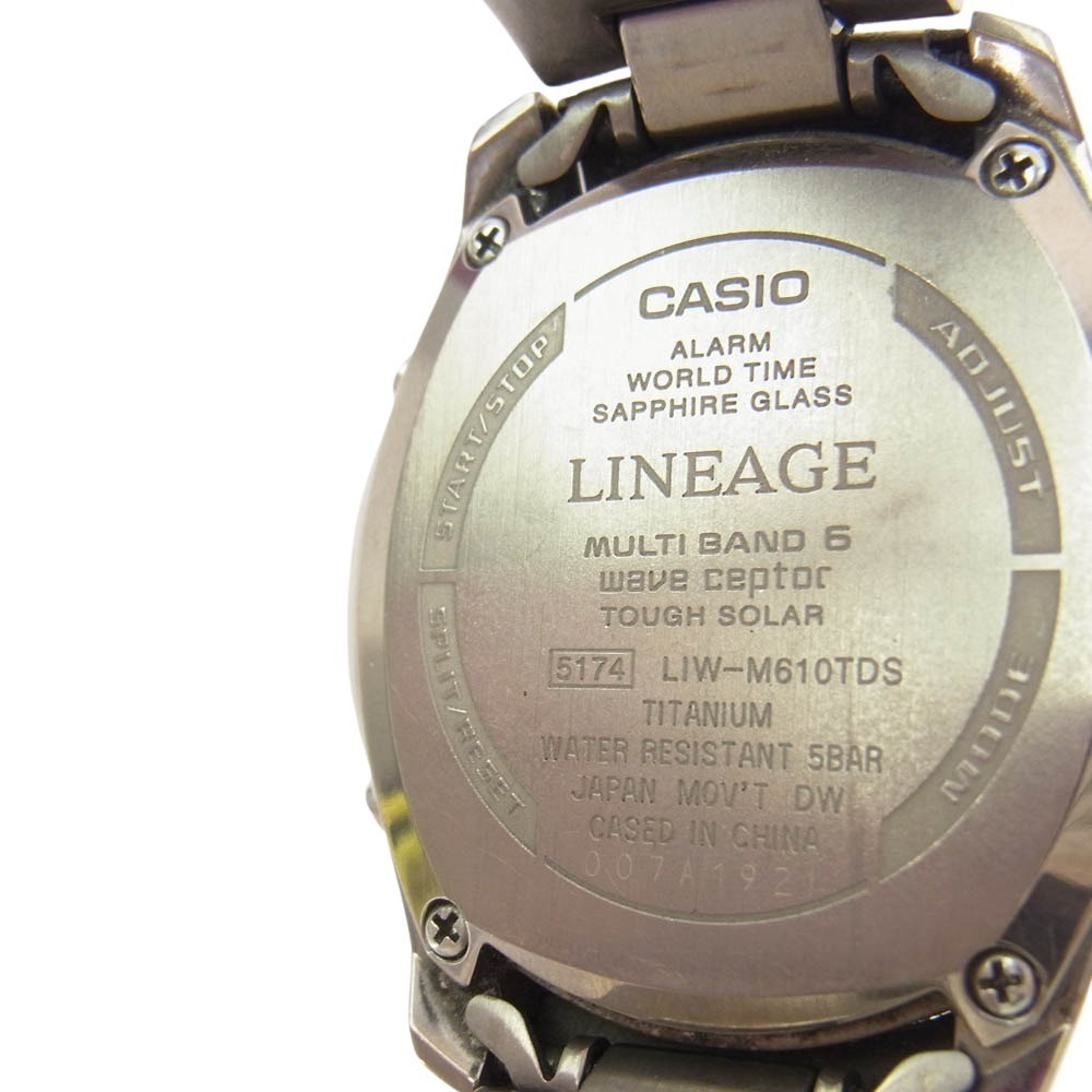 Casio Lineage LIW-M610TDS Watch Silver 39 Case | eBay Casio Lineage LIW-M610TDS Watch Silver 39 Case | eBay
