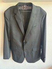Banana Republic Marzotto Blazer Men  s 40R Wool Super 120s 2 Button Gray Std Fit