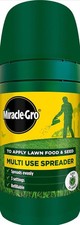 Miracle Gro Multi Use Compact Hand Spreader Spreads Evenly 3 Settings Refillable