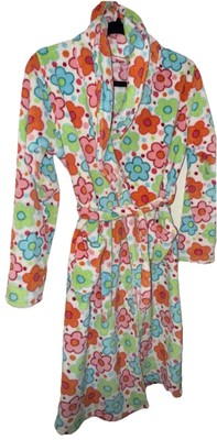 Sonoma Robe Multicolor Flowers Girls Size 14