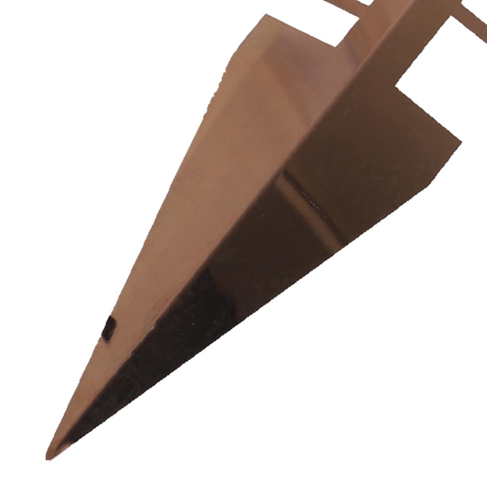 24 Inch Metal Snow Gauge 90cm Accurate Measuring Stick Outdoor Winter ...