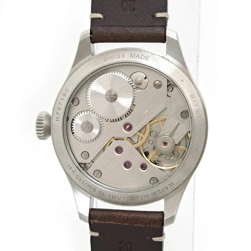 Hamilton Khaki Aviation Pilot Pioneer H76719530 Hand-Wind SS Men #TS403 - Picture 5 of 8