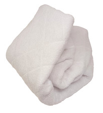 Biloban Crib Mini Mattress Cover Protector, 2pcs, Color: White used , 36 x 21''