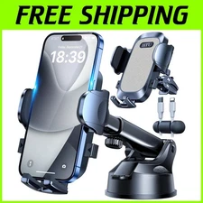 Upgraded 2025 Car Phone Holder Safety Certs, Grey