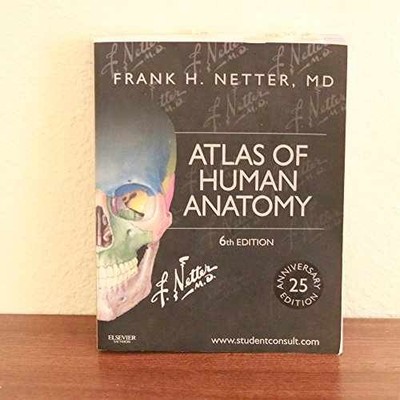 Atlas of Human Anatomy: Including - Paperback, by Netter MD Frank - Very Good c