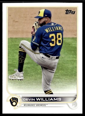 2022 Topps Devin Williams Milwaukee Brewers #26