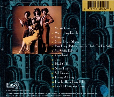 THE POINTER SISTERS YES WE CAN CAN: THE BEST OF THE BLUE THUMB RECORDINGS NEW CD
