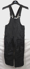 Magellan Outdoors Youth Insulated Snow Bib Overalls Black Size Medium