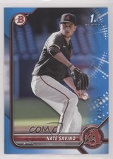 2022 Bowman Draft Blue 42/150 Nate Savino #BD-163 0w47