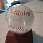 Signed Autographed Baseball Ball Unknown Players SIGNATURE Collectible