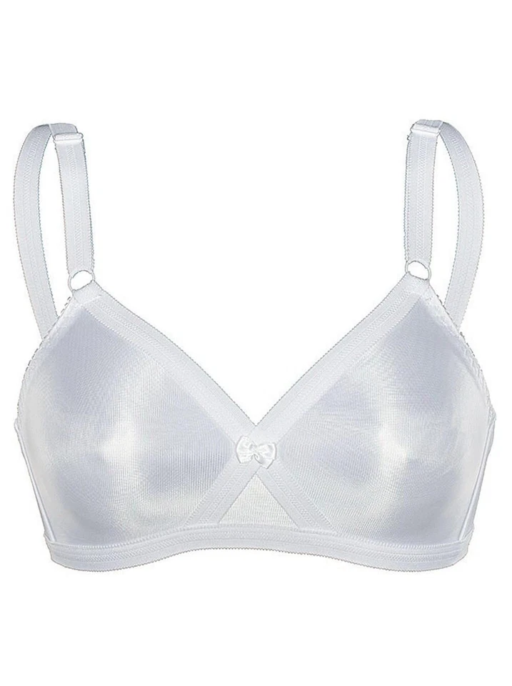 Sassa Damen BH ohne Bügel Unterwäsche weiss Gr. 105 (Cup-B) NEU - Bild 2 von 2