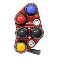 Linke Bedieneinheit StraßEn Jetprime Mv Agusta Brutale 800 Rr 12-17 Rot