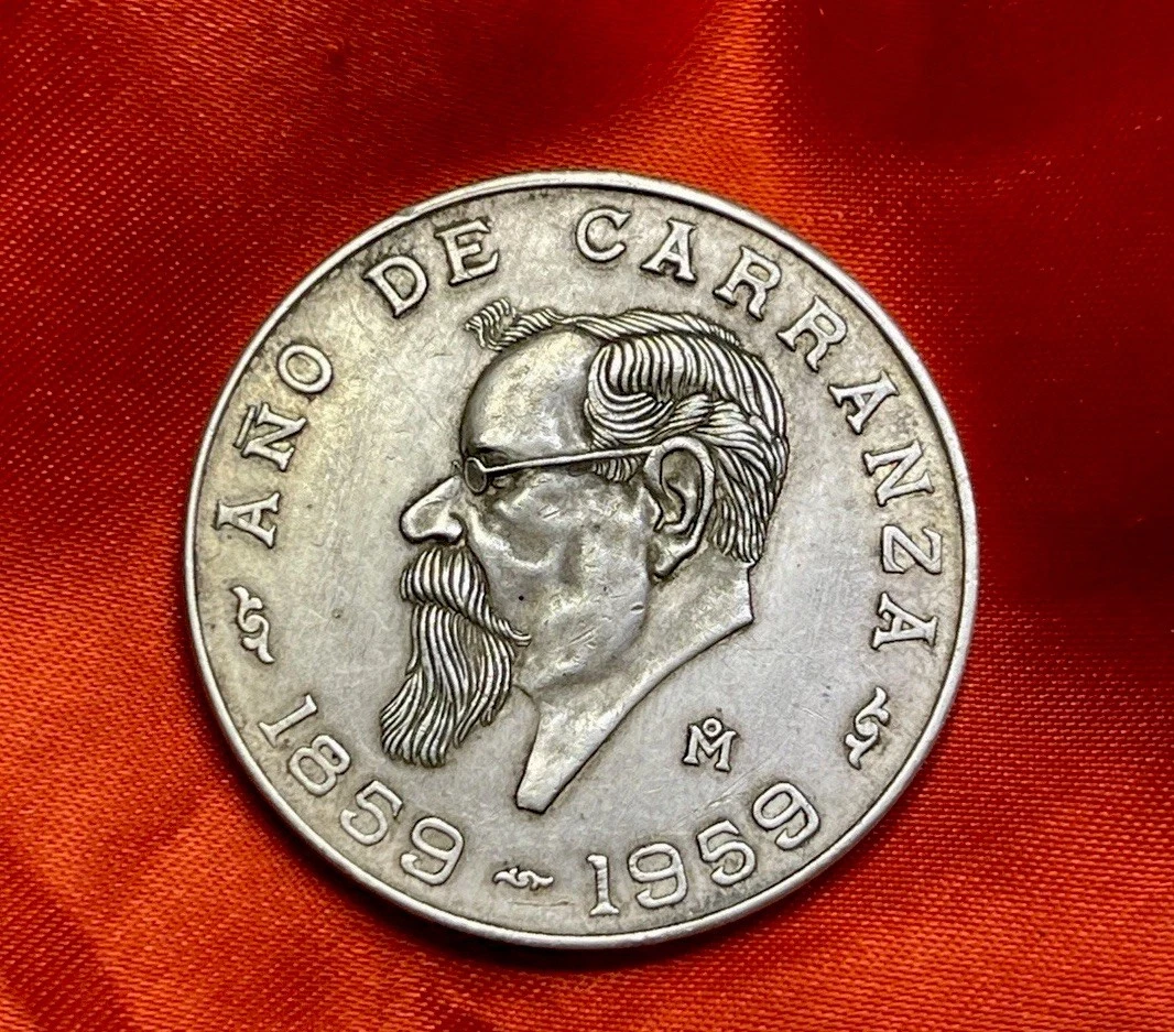 5 Pesos 1959 Silver Mexican Coins (1905-Now) for sale | eBay