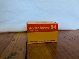KODACHROME64 Film for Color Slides, KR135-36, Vintage