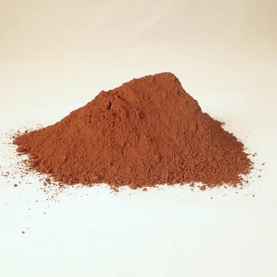 Oxyde de fer (III), poudre synthétique et naturelle, Pigment céramique,100g-6kg - Photo 1/2