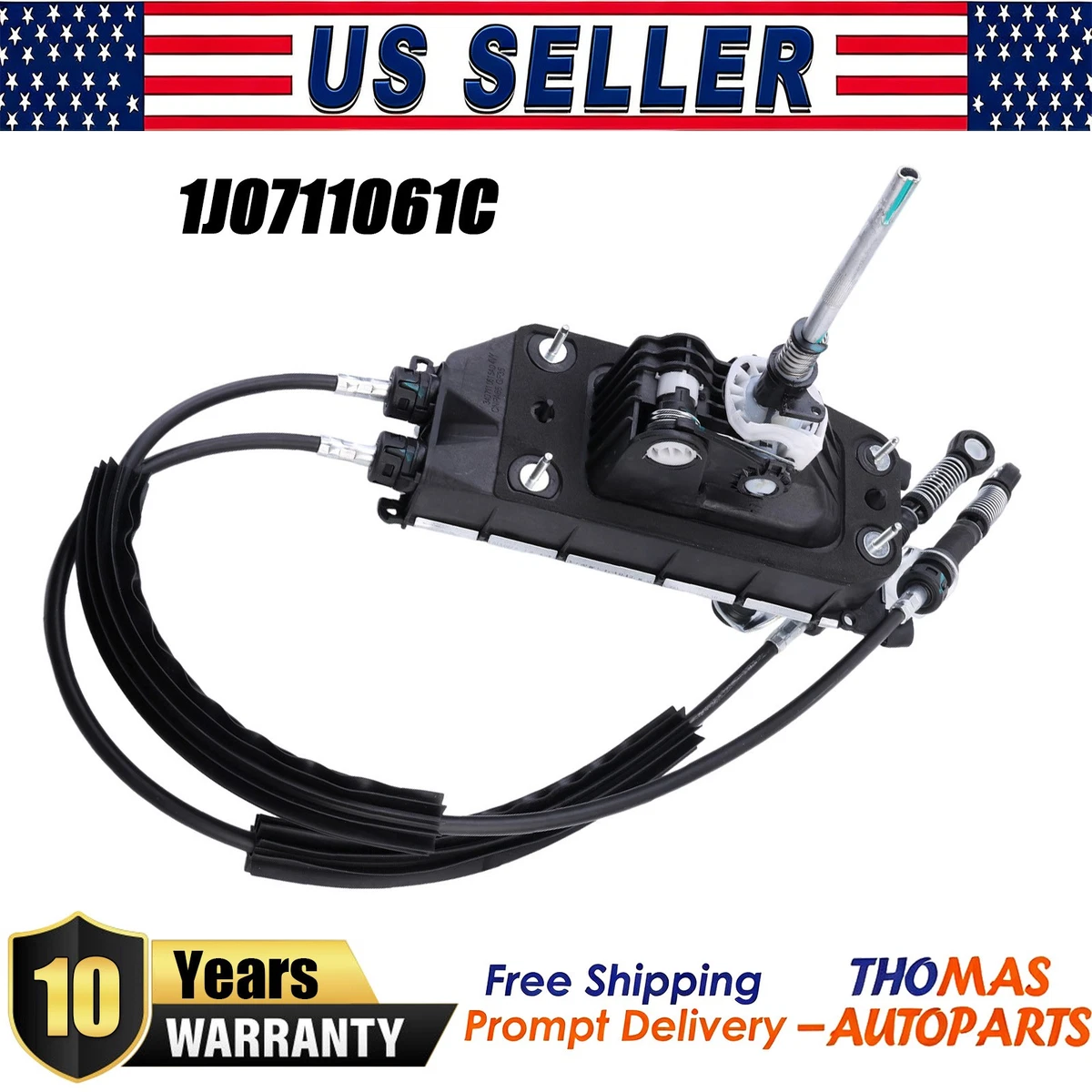 Transmission Shift Shifter Cable For VW Jetta Beetle Golf Engine 1.8 2.0 1998-05