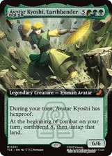 Avatar Kyoshi, Earthbender (Extended Art) EN [TLE - 201] - NM [Foil] TCG MTG
