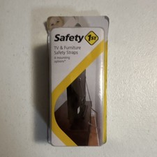 Safety 1st TV Furniture Safety Straps HS304 4 Mounting Options
