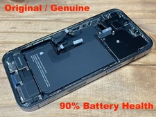 iPhone 13 Pro - Back Housing Frame Replacement w/ Small Parts - OEM - Blue