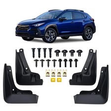 Kinwrdsn All Weather Mud Guards for Subaru Crosstrek 2024 - Splash Protection