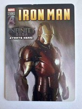 2021 UD Marvel Studios The Infinity Saga Starts Here IRON MAN FM-2