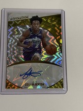 2022-23 Panini Revolution - Autographs Collin Sexton #A-CSX Fractal /100 (AU)