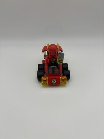 Flash SHORT LEGS Mighty Micros 76063 Super Hero LEGO Minifigure W/car
