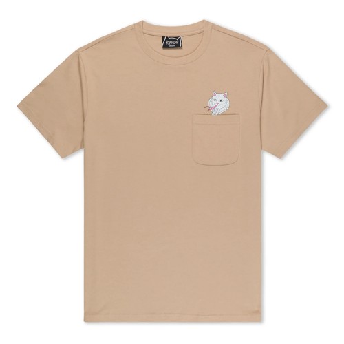 RIPNDIP Cobra Nerm Pocket Tee T-SHIRT - Almond (RefB5S2) - Picture 2 of 4
