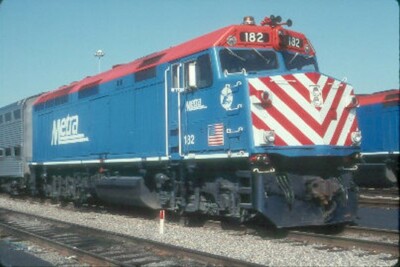 Metra 182 F-40PH --- Original Dia T2-8