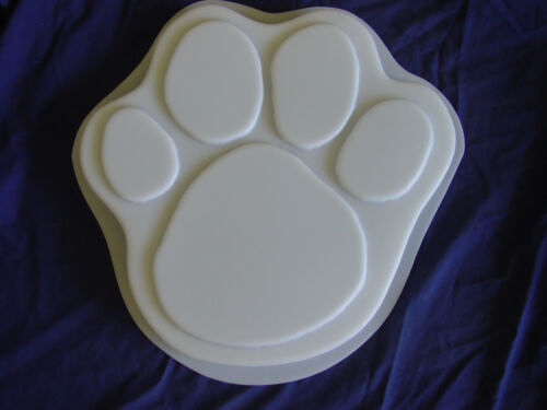 Molde de hormigón cemento jardín escalón huella pata gato perro 16 pulgadas 1148 - Imagen 2 de 3