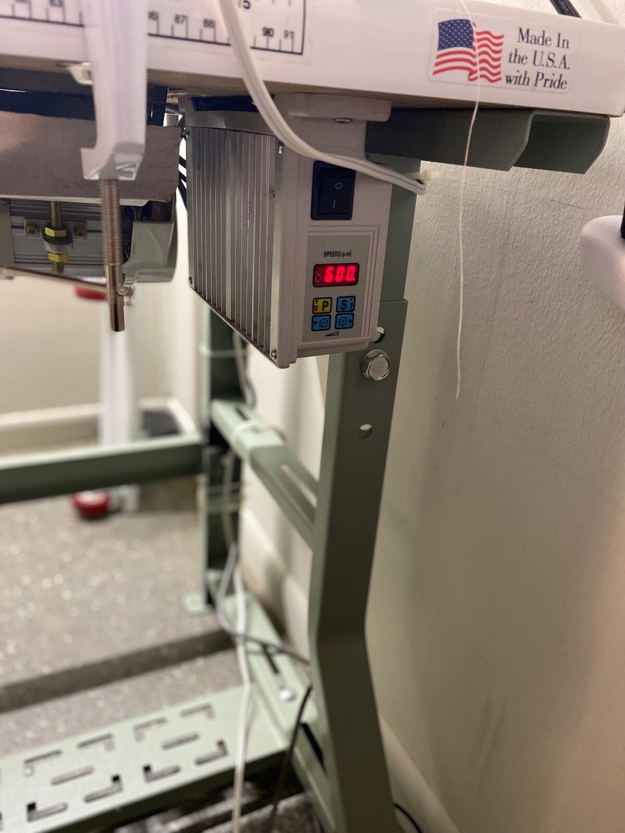 Apex long arm quilt repair sewing machine